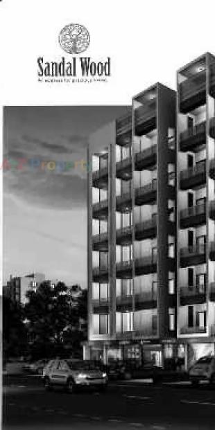 Elevation of real estate project Sandal Wood located at Sola, Ahmedabad, Gujarat