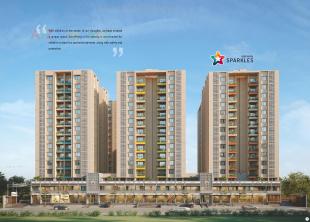 Elevation of real estate project Serene Sparkles located at Ghuma, Ahmedabad, Gujarat