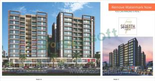 Elevation of real estate project Seventh Parisar located at Gota, Ahmedabad, Gujarat