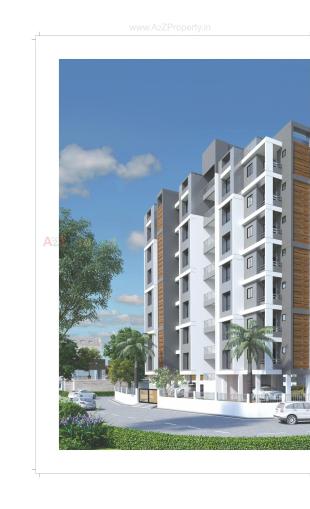 Elevation of real estate project Shantikrupa Residency located at Kocharab, Ahmedabad, Gujarat