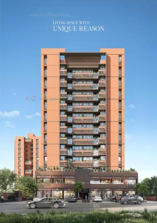 Elevation of real estate project Sharnam Antlia located at Ramol, Ahmedabad, Gujarat