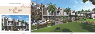 Elevation of real estate project Sharnam Villa located at Kathwada, Ahmedabad, Gujarat