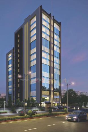 Elevation of real estate project Sheth Corporate Tower located at City, Ahmedabad, Gujarat