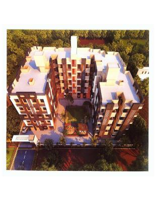 Elevation of real estate project Shivsai Residancy located at Chandkheda, Ahmedabad, Gujarat