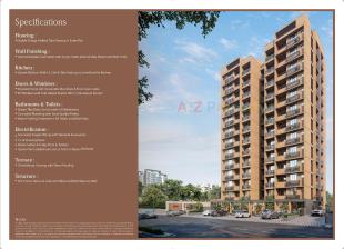 Elevation of real estate project Shlok Heights located at Zundal, Ahmedabad, Gujarat