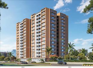 Elevation of real estate project Shreedhar Parisar located at Odhav, Ahmedabad, Gujarat
