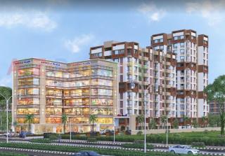 Elevation of real estate project Shreeji Heights located at Hanspura, Ahmedabad, Gujarat