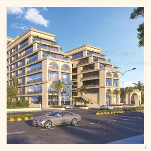 Elevation of real estate project Shreem Luxuria located at Hanspura, Ahmedabad, Gujarat