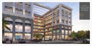 Elevation of real estate project Shreemad Business Point located at Hanspura, Ahmedabad, Gujarat