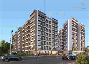 Elevation of real estate project Shreemad Elegance located at Nikol, Ahmedabad, Gujarat