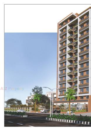 Elevation of real estate project Shubh Green located at Tragad, Ahmedabad, Gujarat