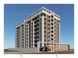 Elevation of real estate project Shyam Height located at Nikol, Ahmedabad, Gujarat