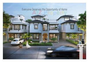 Elevation of real estate project Shyam Valencia located at Muthia, Ahmedabad, Gujarat