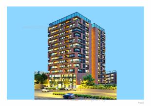 Elevation of real estate project Siddharth Greenz located at Gota, Ahmedabad, Gujarat
