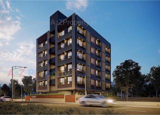 Elevation of real estate project Simandhar Residency located at Paldi, Ahmedabad, Gujarat