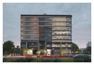 Elevation of real estate project Sindur Spectrum located at Wadaj, Ahmedabad, Gujarat