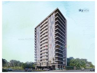 Elevation of real estate project Skyview located at Sola, Ahmedabad, Gujarat