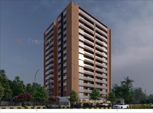 Elevation of real estate project Skywalk Arena located at Chharodi, Ahmedabad, Gujarat