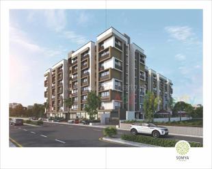 Elevation of real estate project Somya Residency located at Sarkhej, Ahmedabad, Gujarat