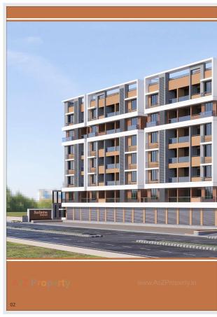 Elevation of real estate project Sudama Avenue located at Chiloda, Ahmedabad, Gujarat