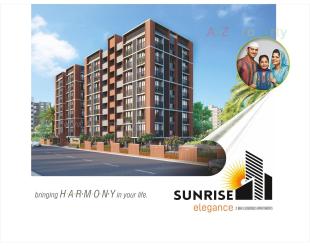 Elevation of real estate project Sunrise Elegance located at Vatva, Ahmedabad, Gujarat