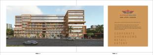 Elevation of real estate project Supreme Square located at Naroda, Ahmedabad, Gujarat