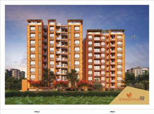 Elevation of real estate project Swagatam located at Hanspura, Ahmedabad, Gujarat