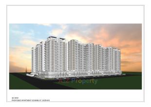 Elevation of real estate project The Canvas located at Godhavi, Ahmedabad, Gujarat