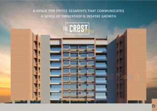 Elevation of real estate project The Crest Glory located at Ahmedabad, Ahmedabad, Gujarat