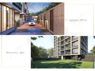 Elevation of real estate project The Empyrean located at Shilaj, Ahmedabad, Gujarat