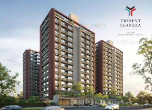 Elevation of real estate project Trident Elanzza located at Khodiyar, Ahmedabad, Gujarat