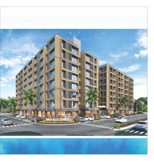 Elevation of real estate project Tulsi Residency located at City, Ahmedabad, Gujarat