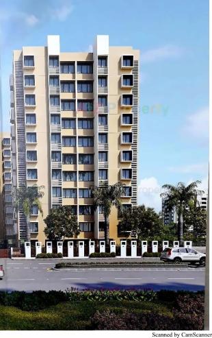 Elevation of real estate project Tulsi Status located at Tragad, Ahmedabad, Gujarat