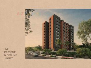 Elevation of real estate project Upvan Skyline located at Ahmedabad, Ahmedabad, Gujarat