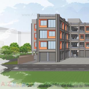 Elevation of real estate project V One located at Sarangpur, Ahmedabad, Gujarat