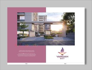Elevation of real estate project Vardan Sky located at Vastral, Ahmedabad, Gujarat