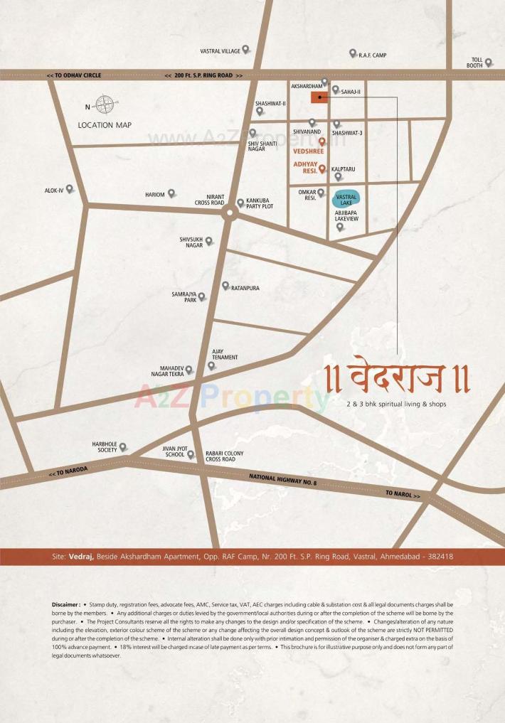 Ved Raj | Shops & Flats at Vastral, Ahmedabad