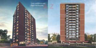 Elevation of real estate project Vishwa Opulence located at Memnagar, Ahmedabad, Gujarat