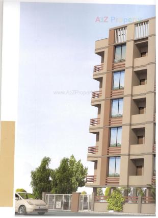 Elevation of real estate project Vrajshanti Appartment located at Paldi, Ahmedabad, Gujarat
