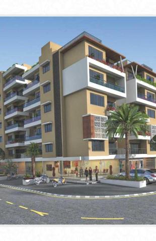 Elevation of real estate project Vrundavan Pearl located at City, Ahmedabad, Gujarat