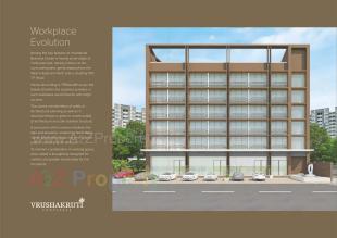 Elevation of real estate project Vrushakruti Corpspace located at Vejalpur, Ahmedabad, Gujarat