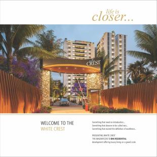 Elevation of real estate project White Crest located at Hanspura, Ahmedabad, Gujarat