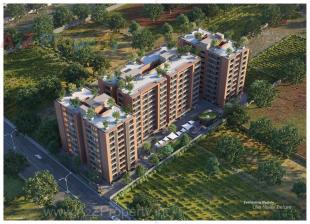 Elevation of real estate project Yash Evana located at City, Ahmedabad, Gujarat