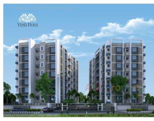 Elevation of real estate project Yash Flora located at City, Ahmedabad, Gujarat