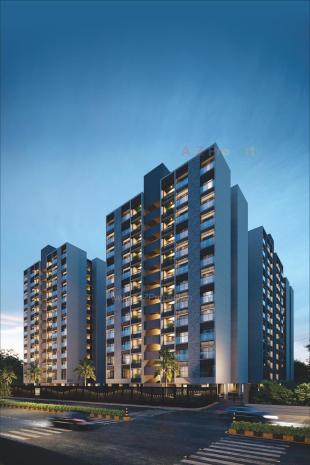 Elevation of real estate project Zainab Highland located at Sarkhej, Ahmedabad, Gujarat