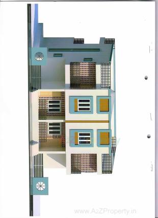 Elevation of real estate project Maa Saraswati Duplex located at Borsad, Anand, Gujarat