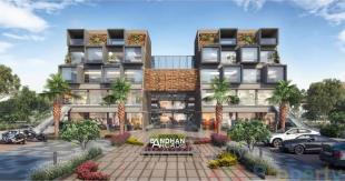 Elevation of real estate project Bandhan Arcade located at Modasa, Aravalli, Gujarat