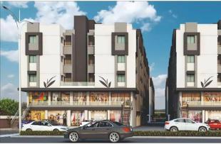 Elevation of real estate project Maa Residency located at Rahadpor, Bharuch, Gujarat
