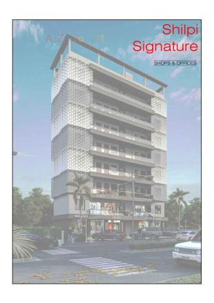 Elevation of real estate project Shilpi Signature located at Kanbiwaga, Bharuch, Gujarat