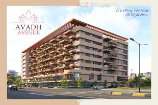 Elevation of real estate project Avadh Avenue located at Bhavnagar, Bhavnagar, Gujarat